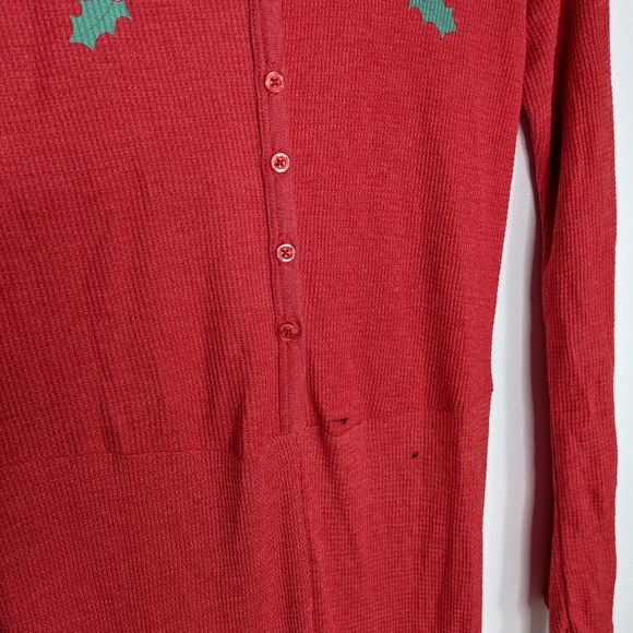 WILDFOX Christmas Holiday Pajama Thermal Onesie NEW Size M - Picture 5 of 9